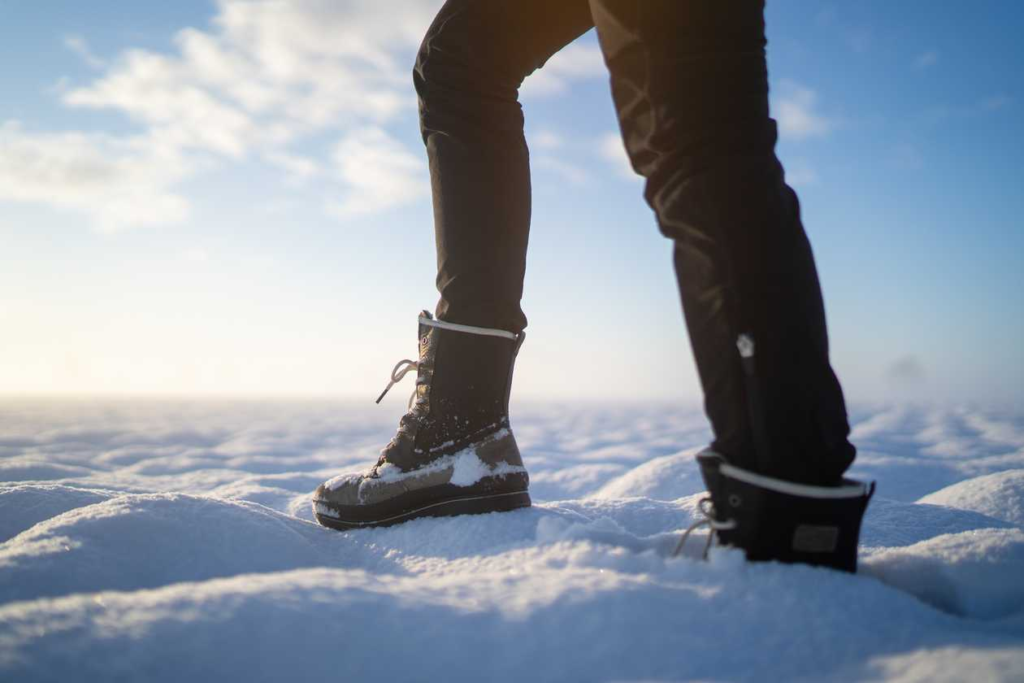Adjustable insulation winter boots 